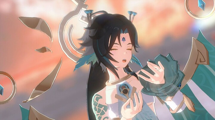 [Genshin Impact MMD] "Tenggelam dalam cintamu" -Lil' Goldfish｢魭·Peacock Mingwang｣