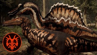 Path of Titans - Spinosaurus & Suchomimus All Skins (Male & Female) (4K 60FPS)