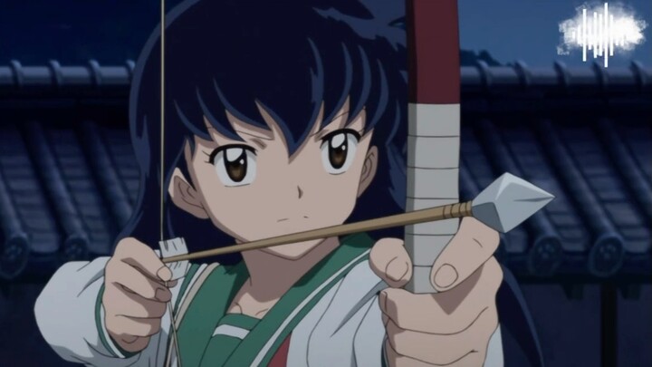 Naraku has not dared to wander around in front of Kagome since he was shot with an arrow by her.