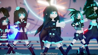 【凹凸世界MMD】【Carry Me Off】黑洞的傀儡——黑洞化女子组【模型测试】