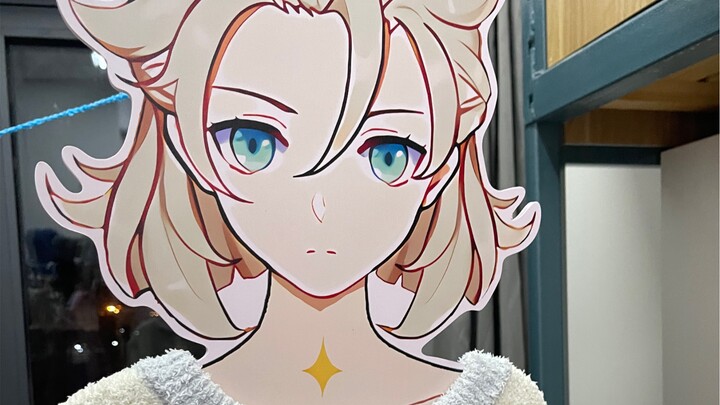 [ เก็นชินโอมแพกต์] เมื่อเพื่อนเอาไม้แขวนรูปมนุษย์ของครูอาเบโดมาให้ฉัน