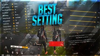 Headshot Sensitivity🎯 Best Setting⚙️ Free Fire Highlights🖤 Vivo Y91c📱