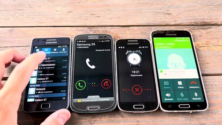 Samsung Galaxy S2/S3/S4 mini/S5 Incoming Call