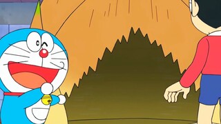 有这个竹笋的话，去到哪都可以露营啦 # 哆啦a梦