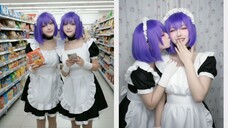 Kaede x Suzu Cosplay 💜💜