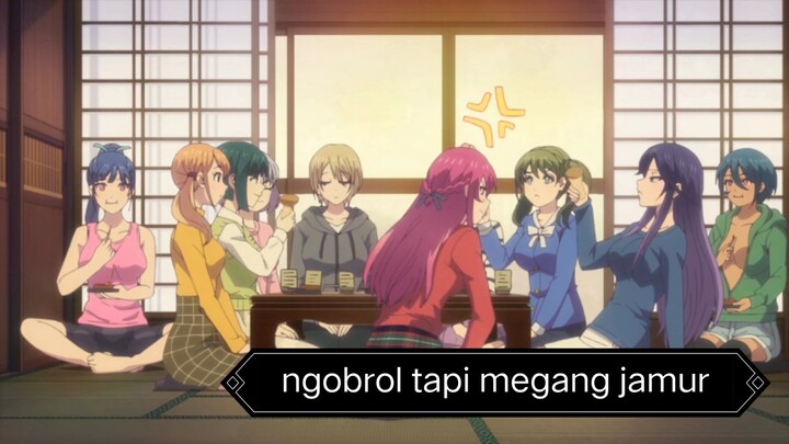 #KompetisiKreasiUnggahan3 , temen lu ngomongin adek sambil megang jamur