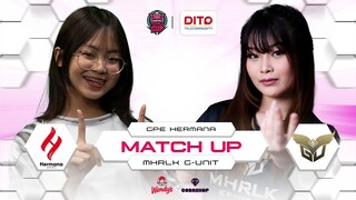 GPE Hermana vs MHRLK G Unit Game 2 Just ML Female CUP BO3  | Mobile Legends