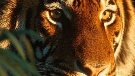 Ai tiger, looks like real