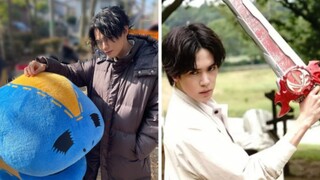 蜃楼和Lovekov合影 其原有沙奥格3录制 暴太郎战队最新传言，真中剑悟/寺坂赖我写真