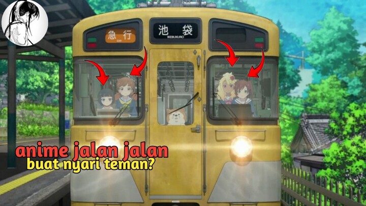 ketika lu keliling dunia make kereta demi nyari teman mu yang hilang