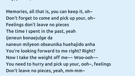 "Pick Up Your Feelings" (Lyrics song) Cover x Bbymonster Haram