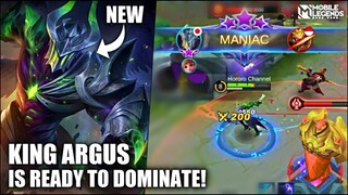 KING ARGUS IS COMING | MARCH 16