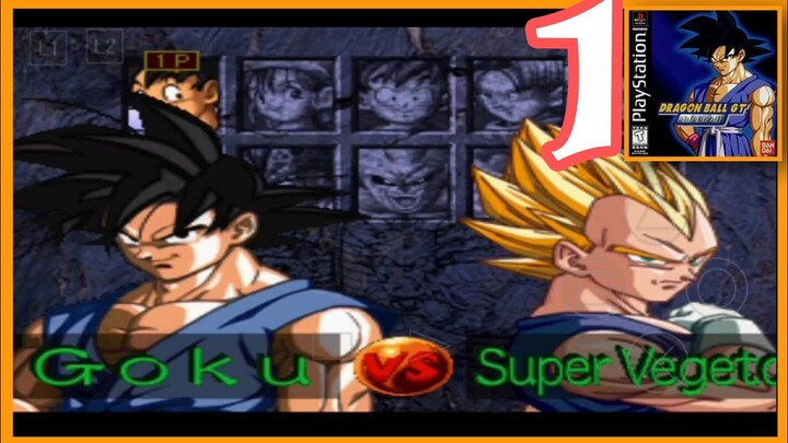 Dragon Ball GT Final Bout - Ps1 - Gameplay Walkthrough Part 1 (Android, PSX)