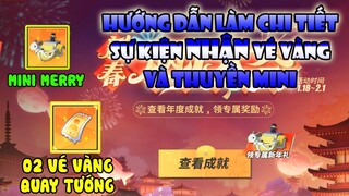 One Piece Fighting Path - Hướng Dẫn Cách Làm Sự Kiện Nhận Vé Vàng Quay Tướng và Thuyền Mini Merry