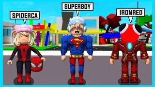 24 JAM Menjadi Superhero di Roblox Brookhaven ft @Shasyaalala