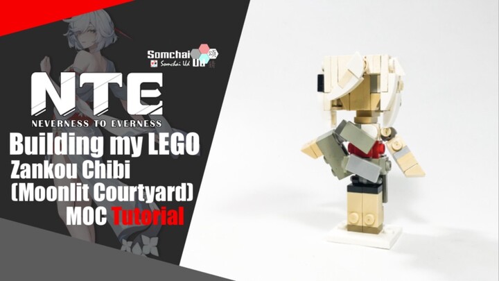 LEGO NTE: Neverness to Everness Zankou (Moonlit Courtyard) Chibi MOC Tutorial | Somchai Ud