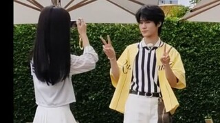 Trương Chấn Nguyên hợp tác với chị Bạch Lộ chụp ảnh! Chấn Nguyên và Tống Vũ Kỳ cùng nhóm! Anh ta muố