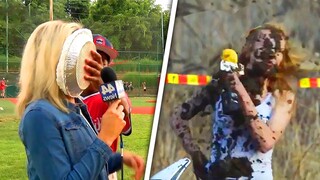 Funniest Sports Reporters Fail Moments