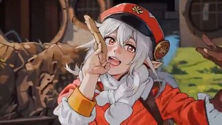 Klee who loves 105°C (AI version)