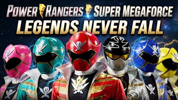 ⚡ POWER RANGERS SUPER MEGA FORCE | LEGENDS NEVER FALL | Epic Fan-Made Theme Song ⚡