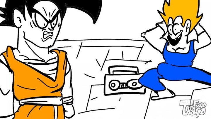 GOKU VS VEGETA