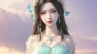 Dewi Loli Jiang Li (dengan tas)