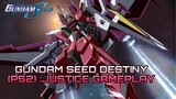Gundam Seed Destiny Rengou vs Z.A.F.T (PS2): Justice Gameplay