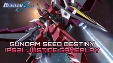 Gundam Seed Destiny Rengou vs Z.A.F.T (PS2): Justice Gameplay