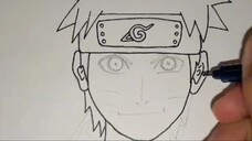 NARUTO 3 SPEED DRAWING #BESTOFBEST