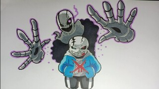 How To Draw Sans Undertale Thử Thách Chế Last Breath Phase 4