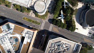 Aerial photography of Shanghai University of Engineering Science