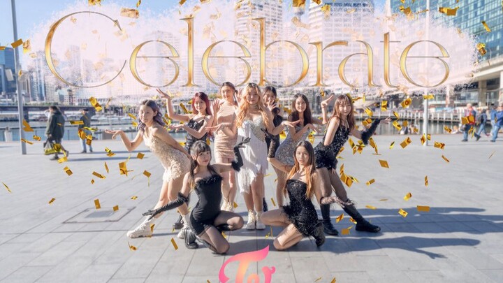 【Twice】还是得女大学生拯救内娱！全网唯一Twice日单Celebrate街头翻跳｜超还原打歌服跳兔曲｜庆祝九兔续约