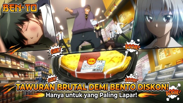 "Ketika Dompet Tipis Bikin Lo Harus Jago Beladiri Demi Sebungkus Bento 🍜🔥"