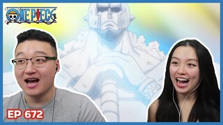 KYROS THE LAST HOPE FOR THE TOYS! | One Piece Episode 672 Couples Reaction & Discussion