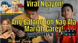 Viral Ngayon Ang Batang toh Nag Ala Mariah Carey! 😎😘😲😁🎤🎧🎼🎹🎸