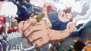 KIZARU SAMPAI PUYENG LAWAN GEAR 5 LUFFY