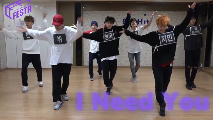 [BTS] FESTA 2023 Phòng tập mới chưa công bố của "I Need You"