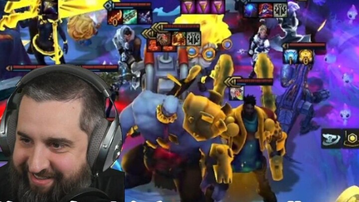 Di depan desainer Genting Big Beard, saya mendapatkan semua kartu tiga bintang dan lima biaya!