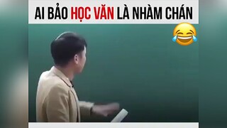 Ai bảo văn học nhàm chán😆