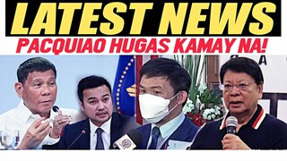 PANOORIN : PACQUIAO TILA HUGAS KAMAY NA! PRES DUTERTE CONG MARCOLETA MAY BWELTA