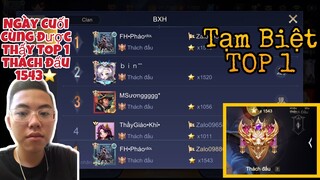 Tạm Biệt Thánh Buff Bẩn TOP 1 1534* Chỉ Có Thể Là Việt Nam