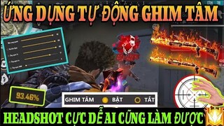 Đây Là Ứng Dụng Ghim Tâm HeadShot Nguy Hiểm Nhất FREEFIRE - Không Khoá Nick Ai Cũng Có Thể Làm Được