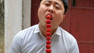 Mesin manisan haw otomatis! Rasanya sungguh lezat.