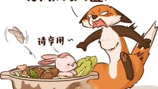 OriginalⅠFox Rabbit·Girlfriend’s Feast·Happy Valentine’s Day in Advance!