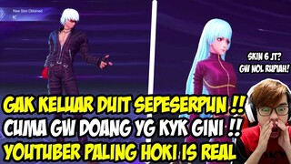 TERBUKTI GW YOUTUBER ML TERHOKI !! BUKA KOF GUSION AURORA GRATIS COKK!! REJEKI ANAK BAIK