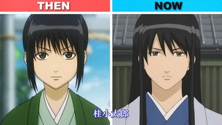 【盘点】·「银魂」角色"过去"与"现在"外貌变化!!!