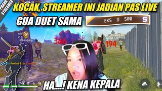 PRANK TEAM CODE STREAMER DUET SAMA EKS D SINI. MOMEN LANGKAH STREAMERNYA JADIAN SAMA PENONTONYA