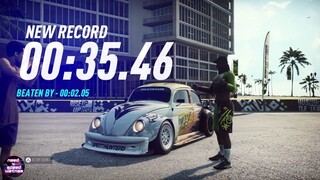 Need for Speed™ Heat - Time Trial- Trail Rail - 35.46 (400+ VW Beetle '63)