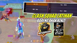 LATIHAN ALAH - ALAH ISIAN BARENG GUILD CS ( KENZI ) 🥶👑#dejetff #freefireindonesia