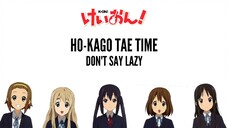 K-on don't say lazy [kanji/Romanji/indonesia]